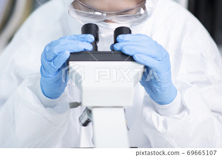 Science, chemistry, biology, and medicine concept, scientist with equipment and science experiments 121 Science, chemistry, biology, and medicine concept, scientist with equipment and science experiments 121 69665107
