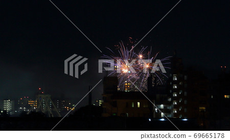 Fireworks display Fireworks display 69665178