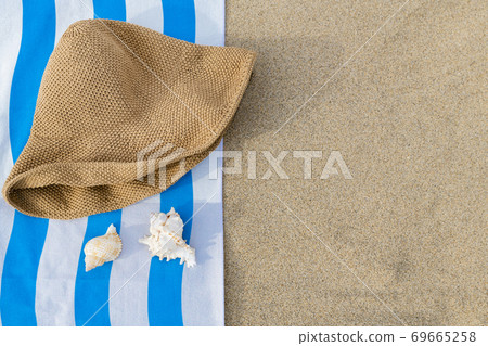 Summer holiday concept, Summer beach accessories 009 69665258