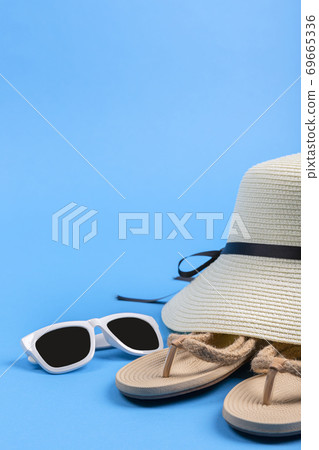 Summer holiday concept, Summer beach accessories 073 69665336