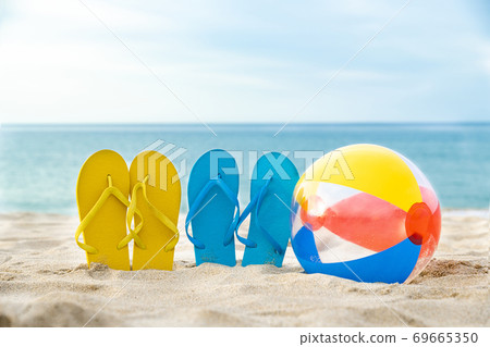 Summer holiday concept, Summer beach accessories 043 Summer holiday concept, Summer beach accessories 043 69665350