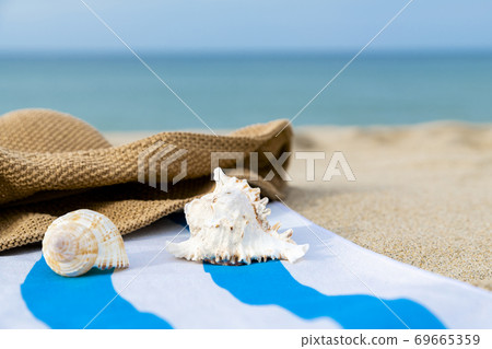 Summer holiday concept, Summer beach accessories 010 Summer holiday concept, Summer beach accessories 010 69665359
