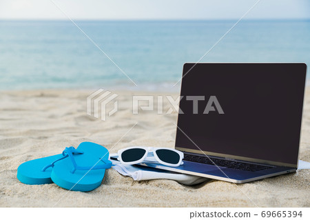 Summer holiday concept, Summer beach accessories 041 69665394