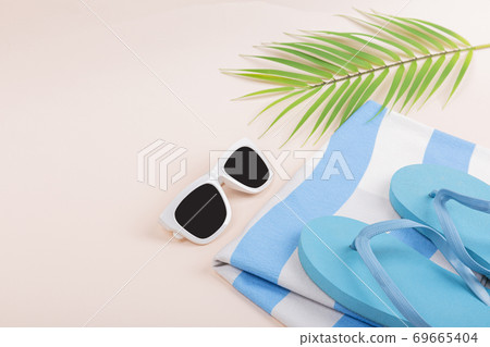 Summer holiday concept, Summer beach accessories 113 69665404