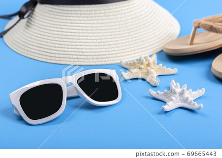 Summer holiday concept, Summer beach accessories 076 69665443