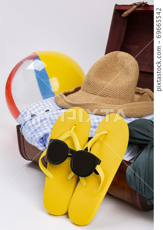 Summer holiday concept, Summer beach accessories 156 Summer holiday concept, Summer beach accessories 156 69665542