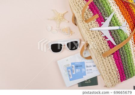 Summer holiday concept, Summer beach accessories 114 Summer holiday concept, Summer beach accessories 114 69665679