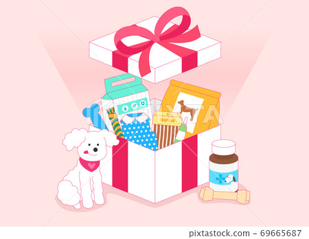 Open gift box concept, Colorful presents illustration 001 Open gift box concept, Colorful presents illustration 001 69665687