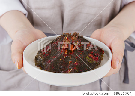 Delicious Korean food, a collection of various Korean dishes 064 69665704