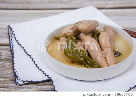 Delicious Korean food, a collection of various Korean dishes 027 69665706