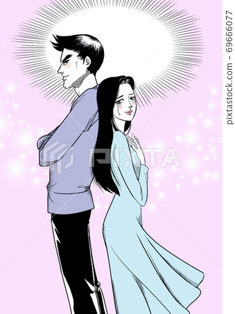 Concept of comic book cartoon pop art retro style illustration 014 Concept of comic book cartoon pop art retro style illustration 014 69666077