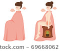 Women who steam wormwood, health and beauty 69668062