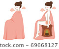 Women who steam wormwood, health and beauty 69668127