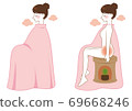 Women who steam wormwood, health and beauty 69668246