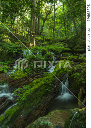 Wakasa Watermelon Warm Water Park Watermelon Waterfall Wakasa Watermelon Warm Water Park Watermelon Waterfall 69668708