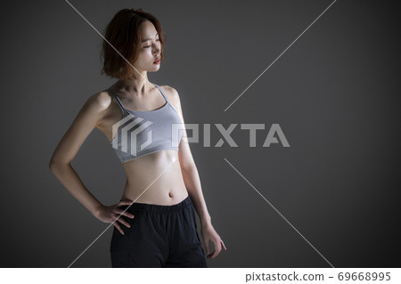 Female athlete sports 69668995