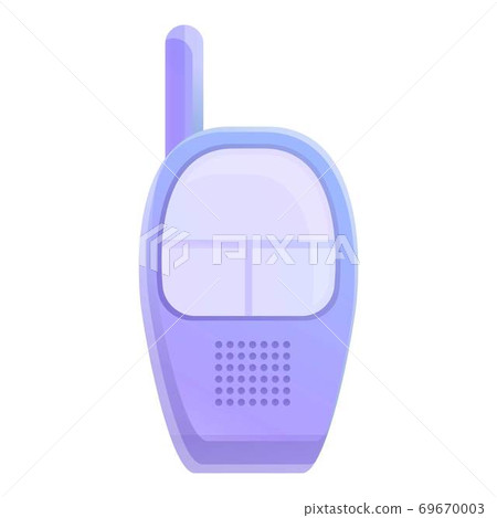 Baby monitor icon, cartoon style 69670003