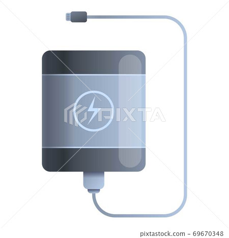 Charger power bank icon, cartoon style Charger power bank icon, cartoon style 69670348