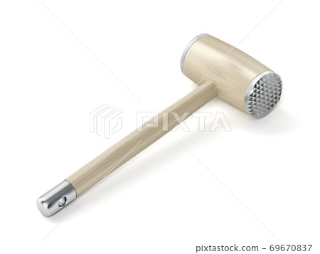 Wooden meat tenderizer 69670837