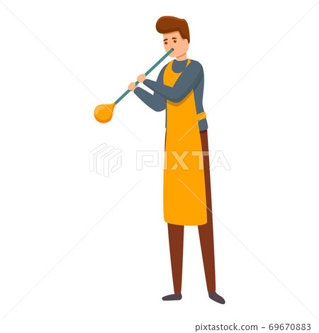 Glasswork icon, cartoon style Glasswork icon, cartoon style 69670883