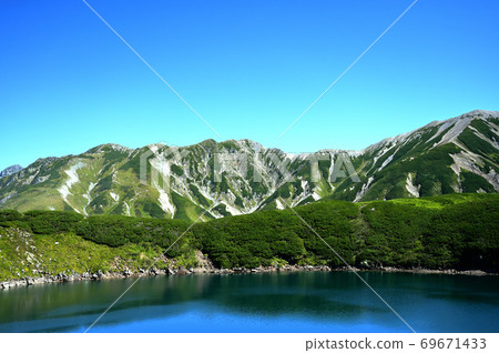 Tateyama_Murodo-Mikurigaike scenery Tateyama_Murodo-Mikurigaike scenery 69671433