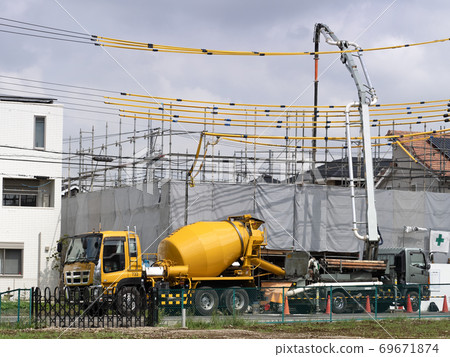 建築用混凝土建築房屋 69671874