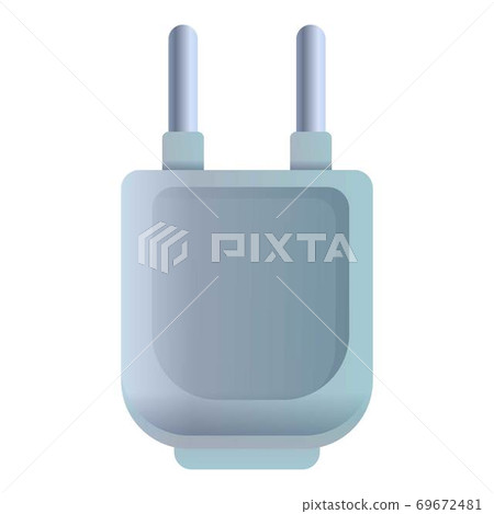Mobile charger icon, cartoon style Mobile charger icon, cartoon style 69672481