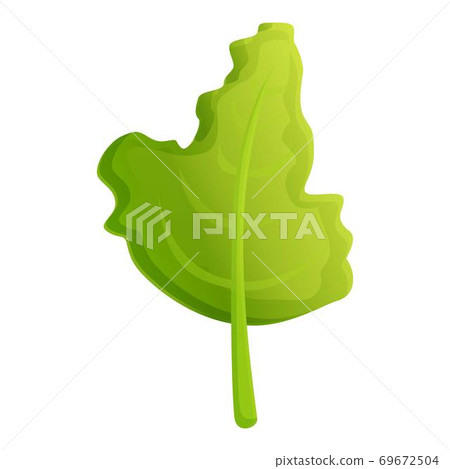 Appetizer arugula icon, cartoon style Appetizer arugula icon, cartoon style 69672504