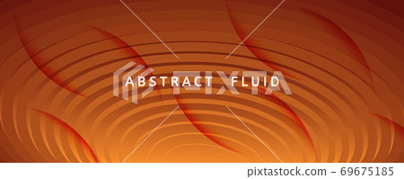 Vivid Fluid Flow. Yellow Dynamic Landing Page. 3d Vivid Fluid Flow. Yellow Dynamic Landing Page. 3d 69675185