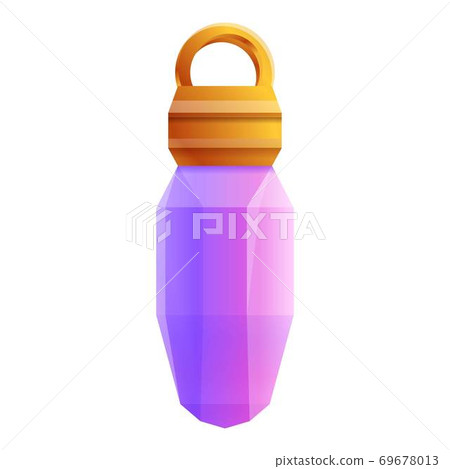 Love amulet icon, cartoon style Love amulet icon, cartoon style 69678013