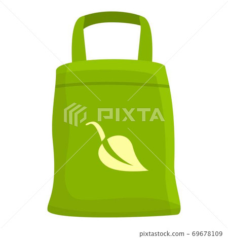 Food Eco Bag Icon Cartoon Style Stock Illustration Pixta