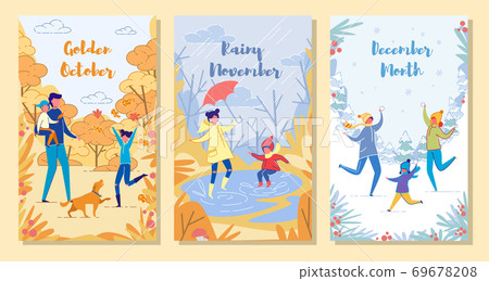 Happy United Family Whatever Autumn Weather Is Happy United Family Whatever Autumn Weather Is 69678208