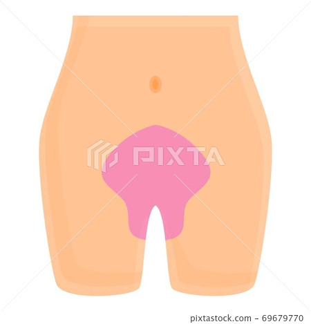 Laser hair removal body icon, cartoon style - Stock Illustration [69679770]  - PIXTA