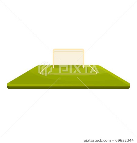 Hurling gate icon, cartoon style 69682344