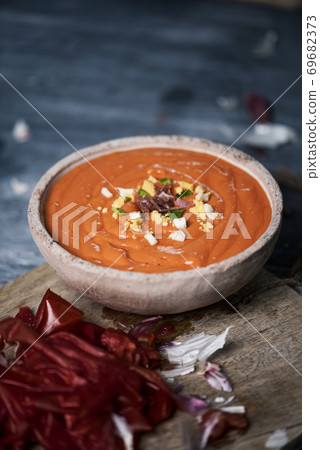 spanish porra antequerana, a cold tomato soup 69682373