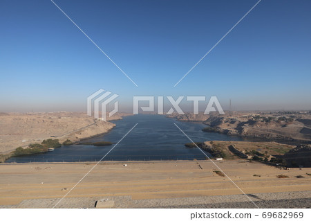 Aswan High Dam in Egypt Aswan High Dam in Egypt 69682969