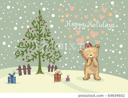 Happy Holidays greetings Happy Holidays greetings 69684602