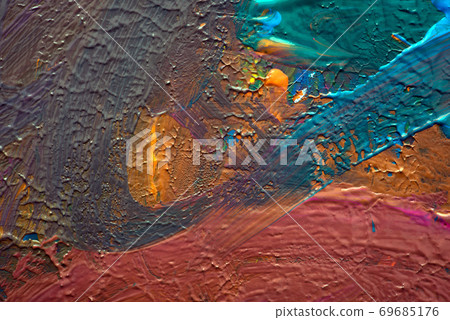 Abstract art background. Hand-painted Abstract art background. Hand-painted 69685176