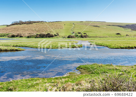 View of Cuckmere river, Sussex 69688422