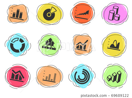 information graphic Icon Set 69689122