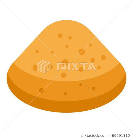 Desert sand icon, isometric style Desert sand icon, isometric style 69691510