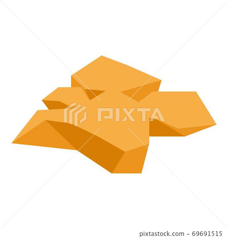 Drought icon, isometric style 69691515