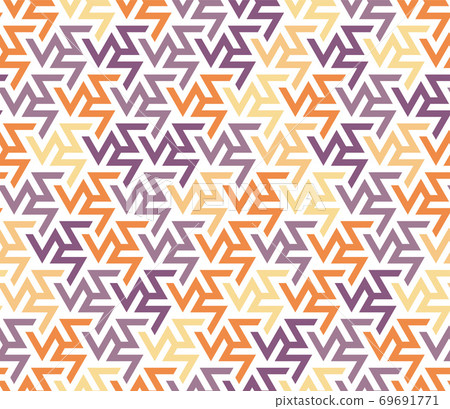 Zigzag color mix vector pattern. Seamless geometric repeating texture for fabric design, cloth, textile Zigzag color mix vector pattern. Seamless geometric repeating texture for fabric design, cloth, textile 69691771