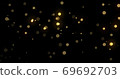 Light bokeh gold shine glitter background, 69692703