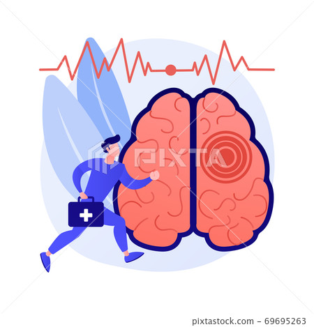 Stroke abstract concept vector illustration. Stroke abstract concept vector illustration. 69695263