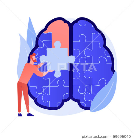 Mindfulness abstract concept vector illustration. Mindfulness abstract concept vector illustration. 69696040
