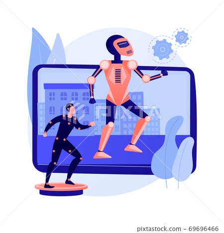 Special effects design abstract concept vector illustration. 69696466