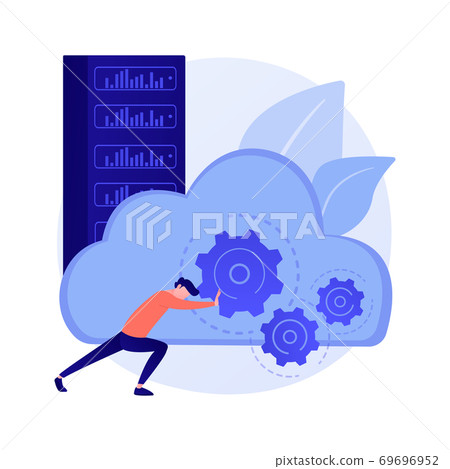 Big data engineering abstract concept vector... - Stock Illustration ...