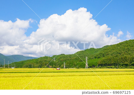Rural landscape in autumn Rural landscape in autumn 69697125
