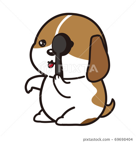 Beagle dog, a puppy that tests eyesight 69698404